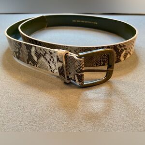 Faux Snake Skin Belt, Jones‎ NY Size 14